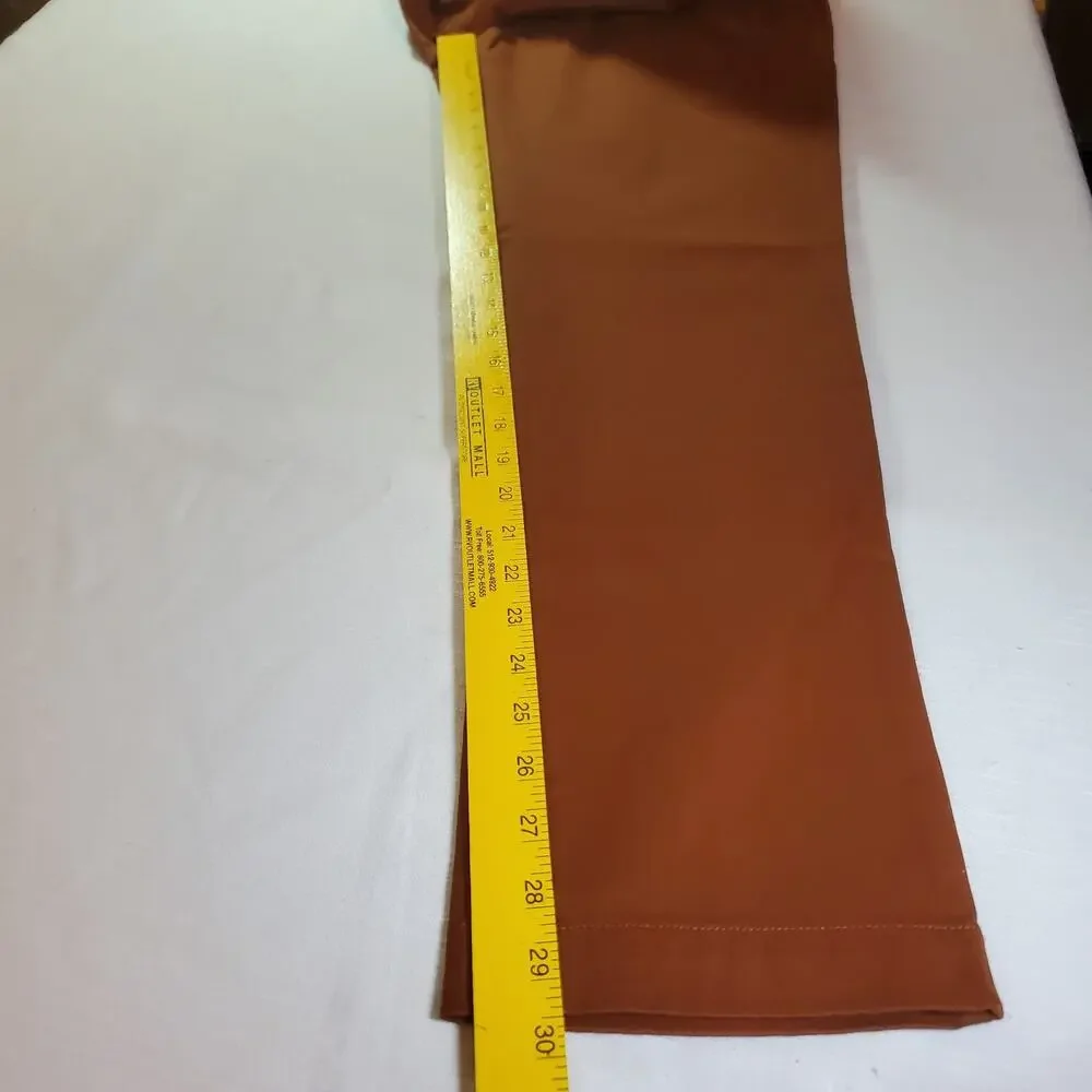 Banana Republic Mens Pants Size 31X30 Brown Chino Trousers Straight Fit NWT NEW